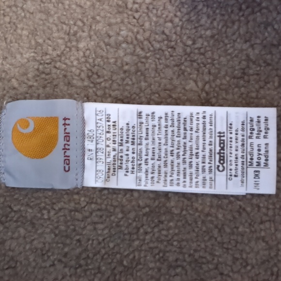 Carhartt Sierra Jacket Sherpa Lined Sz.M - Picture 5 of 6